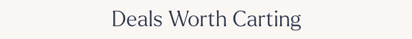 deals worth carting