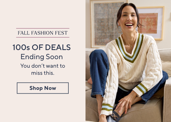 fall fashion fest ending soon