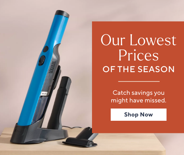 lowest prices of the season