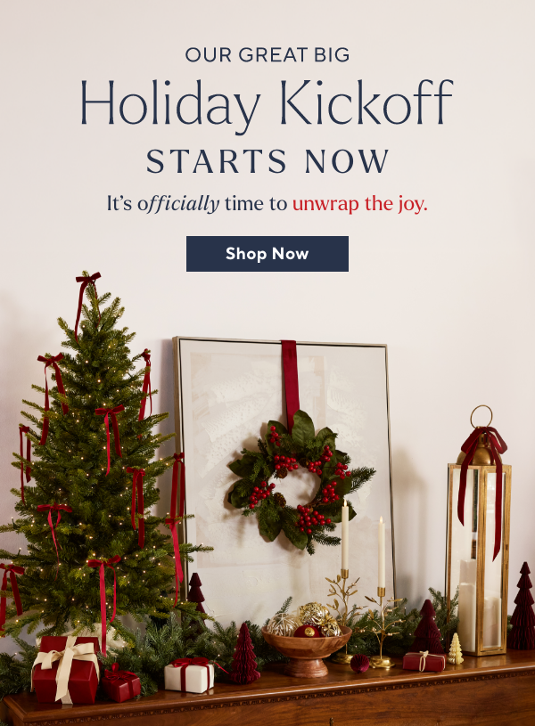 holiday kickoff
