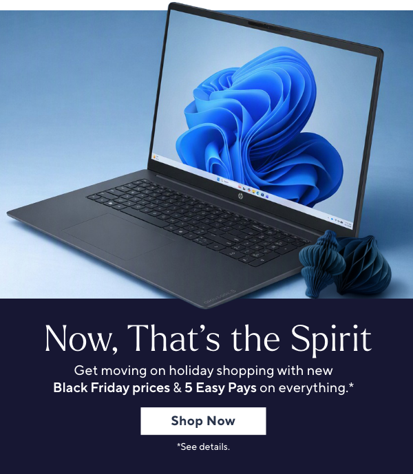 Black Friday Sale Prices + 5 Easy Pays