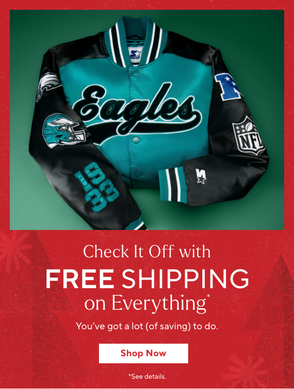 free shipping on everything