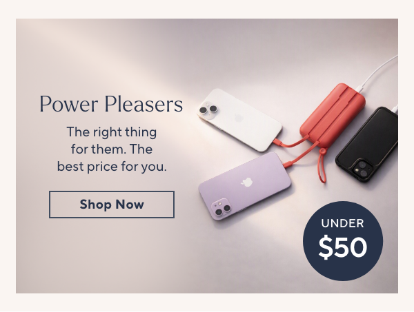 Power Pleasers - Tech Gifts Under $50