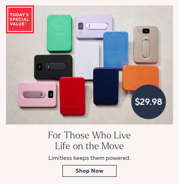 For Those Who Live Life on the Move - Limitless TSV
