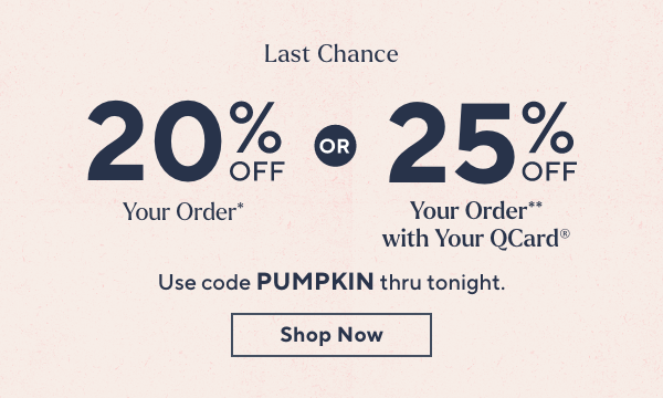 20% off order