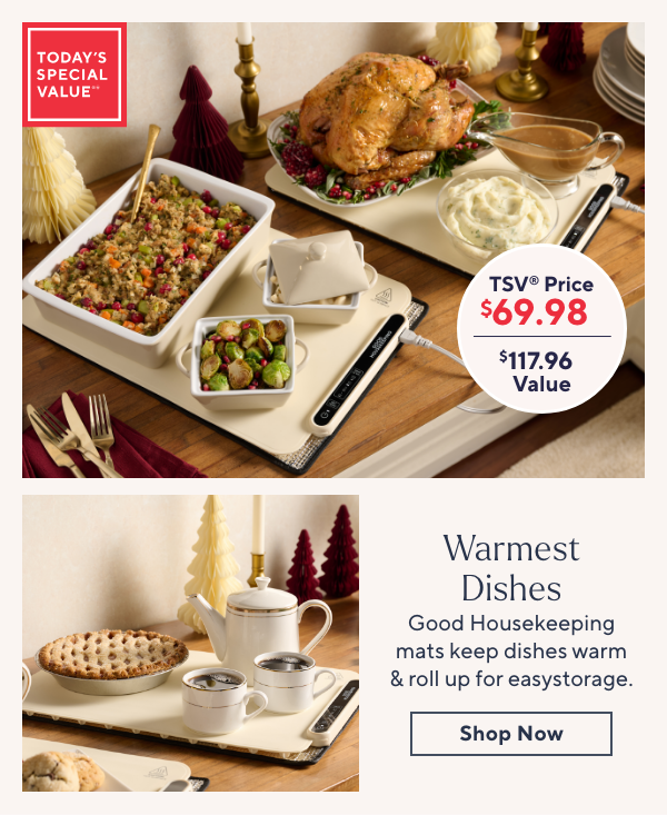 Good Housekeeping Warming Dishes TSV