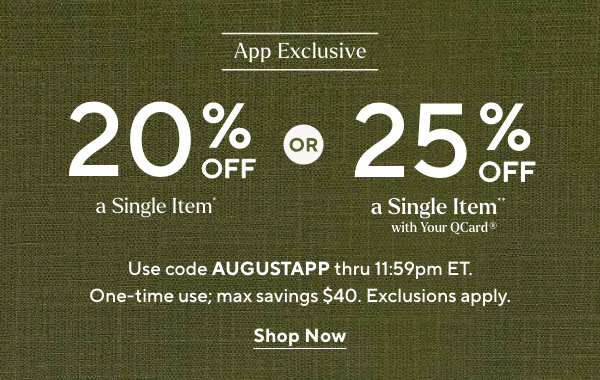 app exclusive