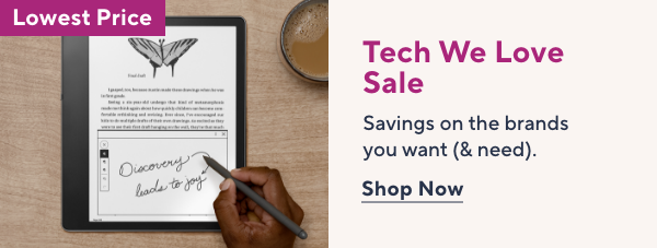 Tech We Love Sale 