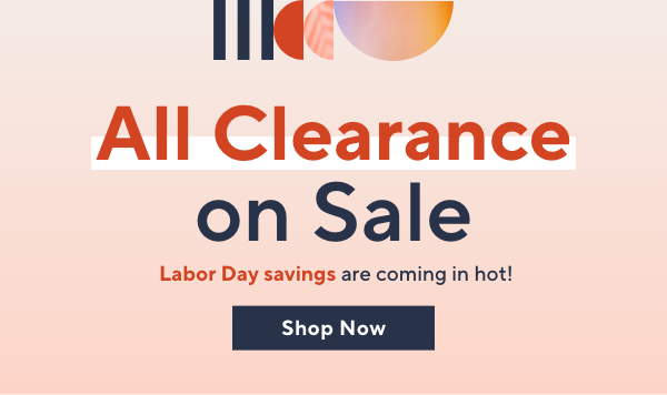 Labor Day Clearance Sale 