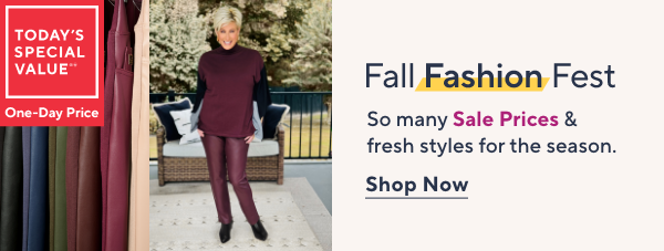 fall fashion sale