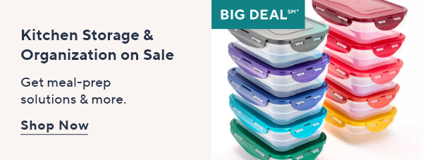 kitchen storage and organization sale