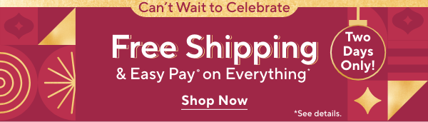 free shipping