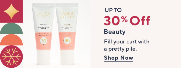 up to 30% off beauty