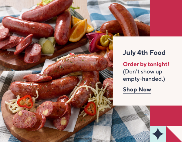 july 4th delivery 