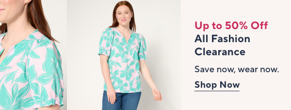 fashion clearance