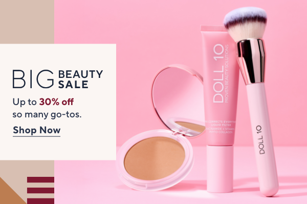 Big Beauty Sale