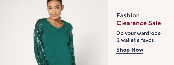 fashion clearance