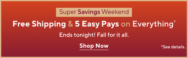 super savings sale 