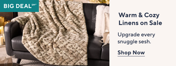 linens on sale 