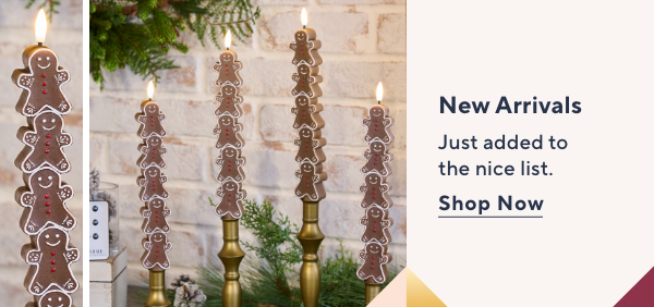 new arrivals