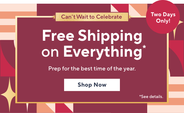 free shipping