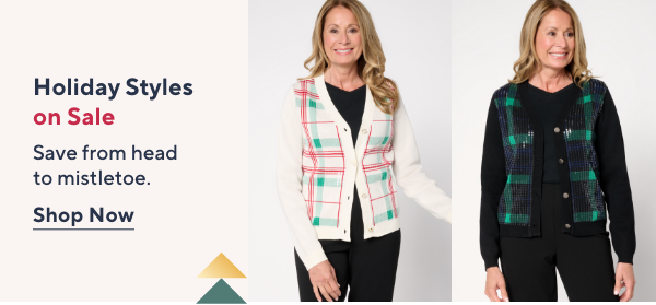Holiday Style on Sale