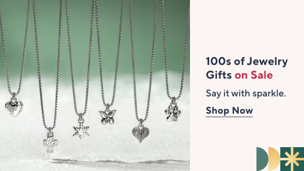 100s of Jewelry Gifts on Sale