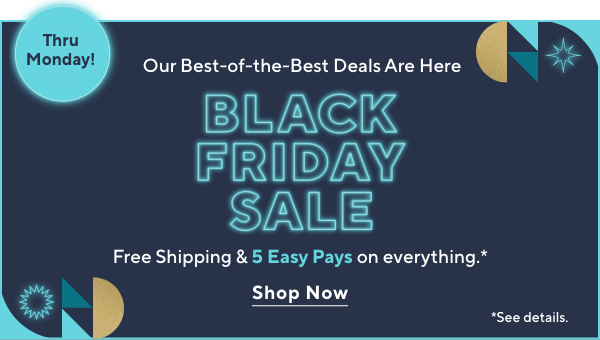 black friday sale free shipping