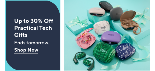 up to 30% off practical tech gifts