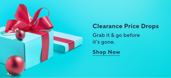 clearance price drops 