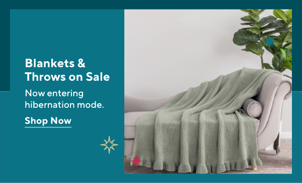 blankets and throws on sale