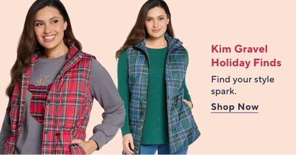 kim gravel holiday finds