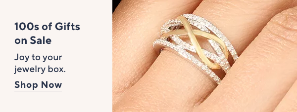 100s of jewelry gifts on sale