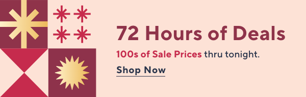 72 hours of deals