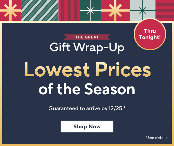 lowest prices of the season 