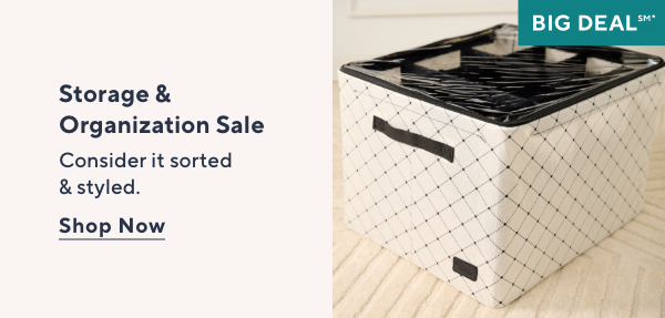 storage and organization sale