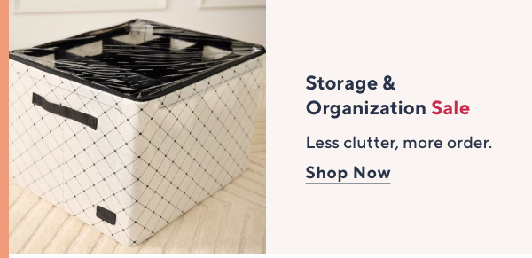 storage and organization sale