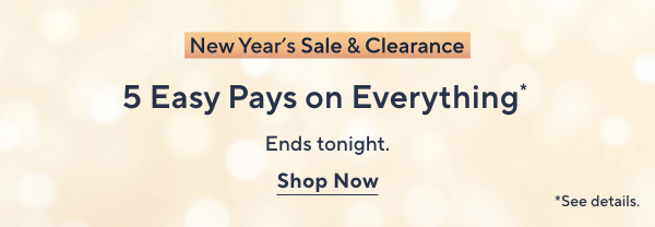 new years sale & clearance - up to 50% off