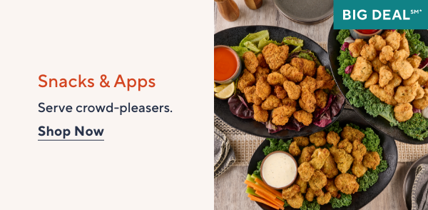 snacks & apps