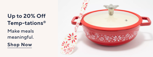 up to 20% off temp-tations