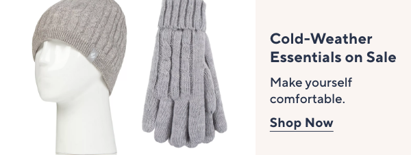 cold-weather essentials on sale