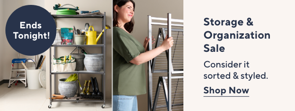 storage & organization sale