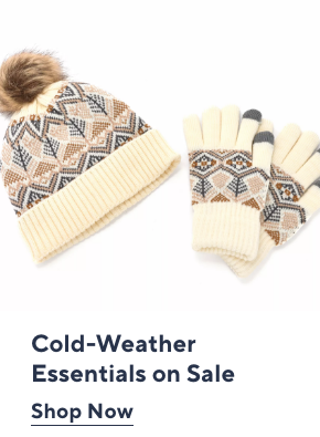 cold-weather essentials on sale