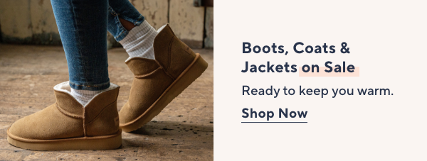 boots coats jackets sale