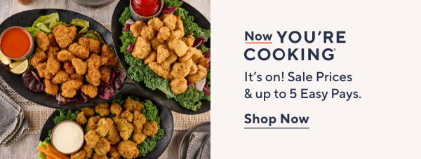 No You're Cooking! Sale prices and 5 easy pays