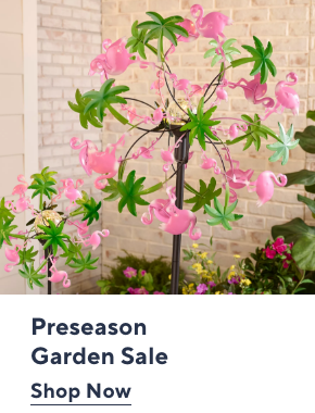 preseason garden sale