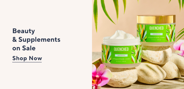 Beauty and supplements sale