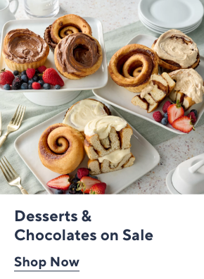 desserts & chocolates on sale
