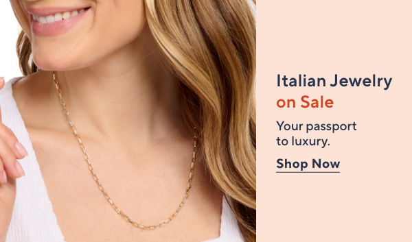 italian jewelry sale