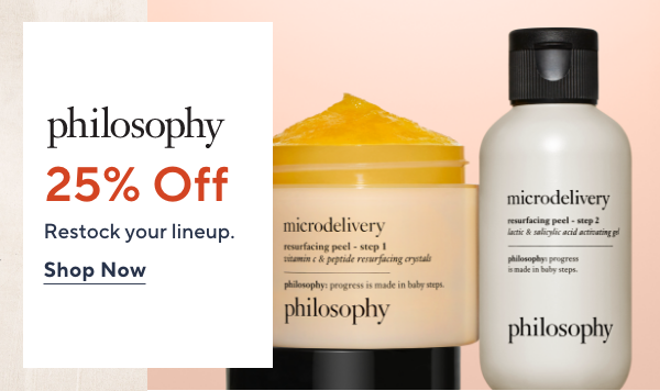 philosophy sale